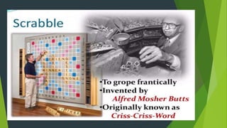 Scrabble Inventor RECREATION and LEISURE Quarter 3 Module 1.pptx
