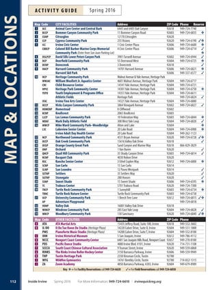 111
TENNIS
Adult tennis leAgues
For More Information: 949-724-6610 | irvinequickreg.org Spring 2016 Inside Irvine
ac t i v i t y g u i d eSpring 2016
USTA
Leagues
These adult leagues are all about teams, camaraderie,
great fun and competitive matches. Matches are played in
Irvine and throughout Orange County on weekends.
The matches are set up according to NTRP Divisions.
Players cannot play below their NTRP rating. Teams
carry 12 to 20 players; register team on the USTA web-
site national.usta.com. Players must have a NTRP rating
and a current USTA Membership; visit usta.com. More
info: tennis@cityofrvine.org or 949-724-6617.
18 and Over Mixed Doubles
League Begins: April 9
Registration Deadline: March 28
Enroll in Course: #162915
Fee: $30
ThreeMixedDoubleslineswithmenandwomenplayingtogether
in teams; NTRP Divisions Combo 7.0-9.0
40 and Over Singles and Doubles
League Begins: April 16
Registration Deadline: April 4
Enroll in Course: #162917
Fee: $30
Two Singles and Three Doubles lines with men and women
playing in separate teams; Players must be 40 years old or older.
NTRP Divisions: 3.0-4.5.
Flexible Tennis League—
Singles, Doubles,
and Mixed Doubles
Stay active by playing tennis on your own time. Player’s
schedule matches against each other on mutually agreed
times with the league coordinator who will group players
of the same level together. Format includes singles, dou-
bles or mixed doubles matches. Te schedule includes four
matches per session followed by season playofs. Levels
ofered are 3.0, 3.5, 4.0  4.5. Contact League Coordinator
Elena at 818-940-8880 or myownbus@aol.com.
League Runs: April–June
Enroll in Course: #162912 (Singles)
#162913 (Doubles)
#162914 (Mixed Doubles)
Fee: $25
Irvine U.S. Tennis
Association (USTA)
and World Team
Tennis (WTT) Leagues
League staf will do their best to place individuals onto
teams; however, placement is not guaranteed. Indi-
viduals not placed will be waitlisted. If not placed on a
team by the third week, fees paid will be transferred to
the following season or refunded. Note: the NationalTen-
nis Rating Program (NTRP) is the ofcial system for de-
termining the levels for league competition. The City of
Irvine requires players who do not know their NTRP play-
ing level to take an NTRP rating clinic. Call 949-724-6617
or email tennis@cityofrvine.orgto schedule your clinic.
Fee: $18/hour; $25/1.5 hour. Private clinics are available
with Coach Ruben for $65/hour.
WTT Coed Summer Tennis League
Recreational League for adults is for teams with a mini-
mum of three men and three women. A match consists of
fve no ad sets, and includes one set of men’s and women’s
singles and doubles, and one set of mixed doubles. Win-
ners can advance to a National Qualifer. New players
must send info (home address, email, cell number and
NTRP rating) to tennis@cityofrvine.org. Division sched-
ule: Tuesday–3.0, Wednesday or Tursday–3.5 to 4.5.
NEW NTRP Division 5.0 and above X-Team format will
be on Mondays. Each match consists of men’s singles,
women’s singles and mixed doubles,10-game pro sets each.
League Begins: Week of May 23
Registration Deadline: May 16
Enroll in Course: #167991 (Division 3.0–4.5)
#167992 (Division 5.0 and above)
Fee: $60
League Withdrawal Procedure
Requests must be received 10 days prior to the league
start date for the $5 withdrawal fee to apply. Requests
receivedbetweenoneandninedayspriortothestartdate
will be processed minus 50 percent of the enrollment fee
Withdrawals are not permitted once the league begins.
Call 949-724-6617 or email tennis@cityofirvine.org
with your request. Full refunds/credits are available when
leagues are canceled or changed by the City or Instructor.
 