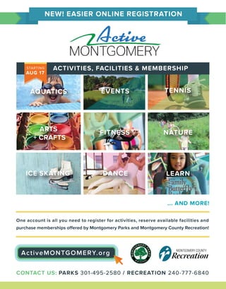 Brochure Inspiration: Spring 2016 Recreation