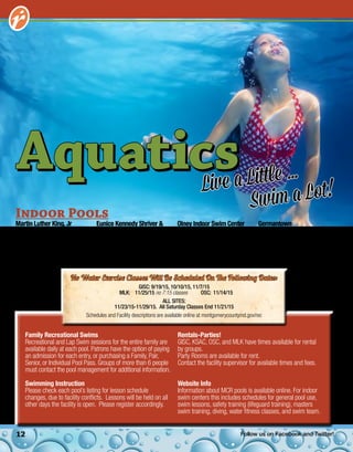 Brochure Inspiration: Spring 2016 Recreation