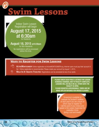 Brochure Inspiration: Spring 2016 Recreation