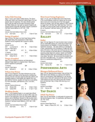 Brochure Inspiration: Spring 2016 Recreation