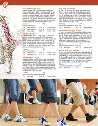 Brochure Inspiration: Spring 2016 Recreation