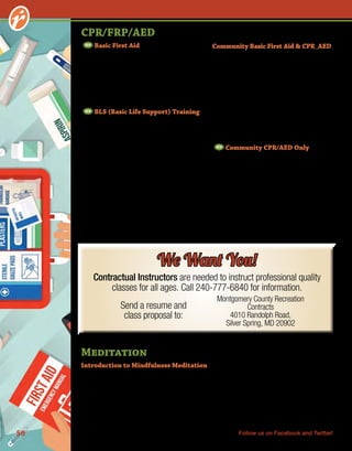 Brochure Inspiration: Spring 2016 Recreation