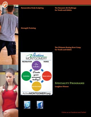 Brochure Inspiration: Spring 2016 Recreation