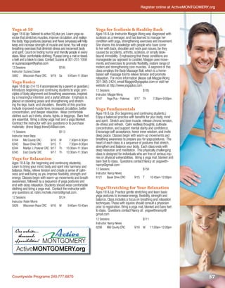 Brochure Inspiration: Spring 2016 Recreation