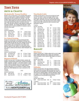 Brochure Inspiration: Spring 2016 Recreation