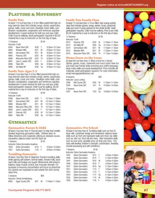 Brochure Inspiration: Spring 2016 Recreation