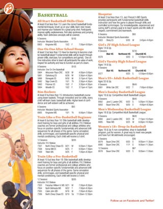 Brochure Inspiration: Spring 2016 Recreation