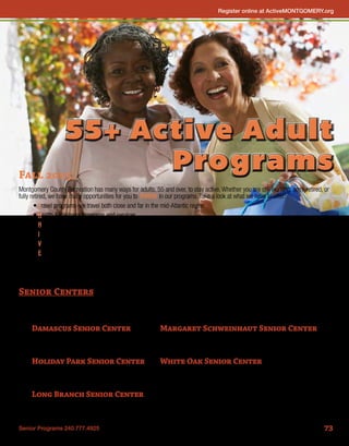 Brochure Inspiration: Spring 2016 Recreation