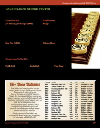 Brochure Inspiration: Spring 2016 Recreation