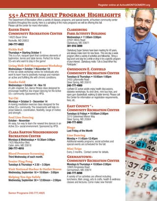 Brochure Inspiration: Spring 2016 Recreation