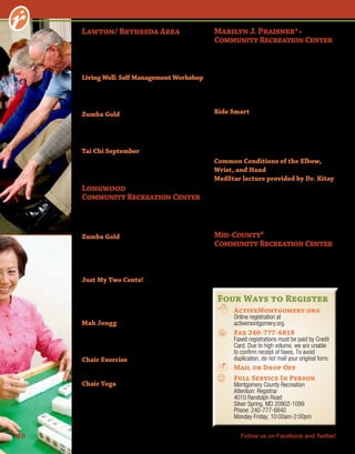 Brochure Inspiration: Spring 2016 Recreation