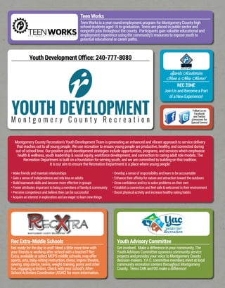 Brochure Inspiration: Spring 2016 Recreation