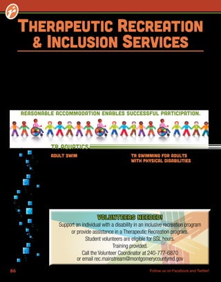 Brochure Inspiration: Spring 2016 Recreation