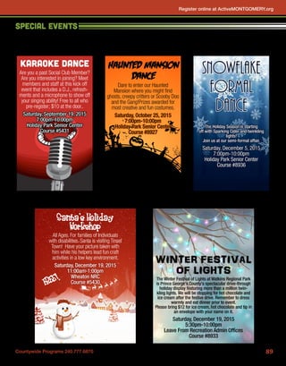 Brochure Inspiration: Spring 2016 Recreation