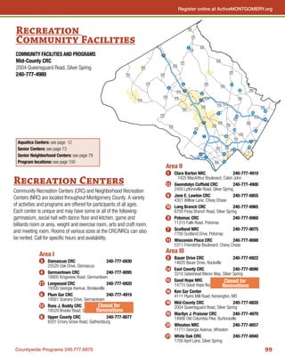 Brochure Inspiration: Spring 2016 Recreation