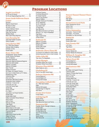 Brochure Inspiration: Spring 2016 Recreation