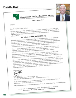 Brochure Inspiration: Spring 2016 Recreation