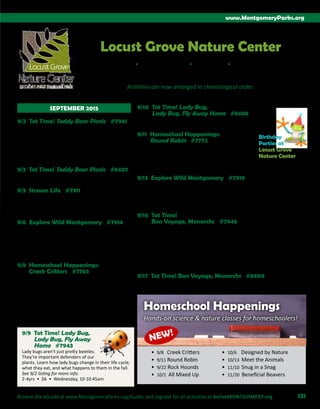 Brochure Inspiration: Spring 2016 Recreation