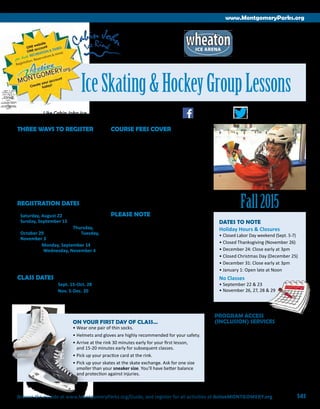 Brochure Inspiration: Spring 2016 Recreation