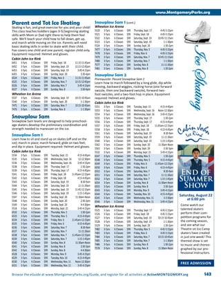 Brochure Inspiration: Spring 2016 Recreation