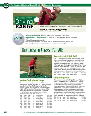 Brochure Inspiration: Spring 2016 Recreation