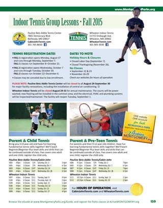 Brochure Inspiration: Spring 2016 Recreation