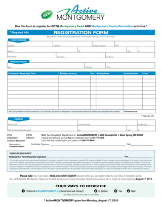 Brochure Inspiration: Spring 2016 Recreation