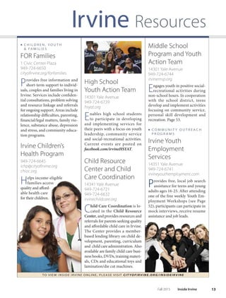 Brochure Inspiration: Spring 2016 Recreation