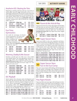 Brochure Inspiration: Spring 2016 Recreation