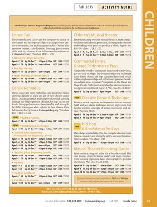 Brochure Inspiration: Spring 2016 Recreation