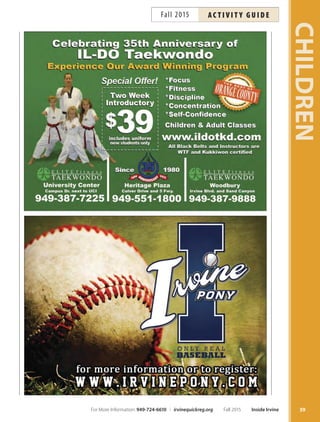 Brochure Inspiration: Spring 2016 Recreation