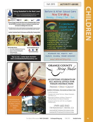 Brochure Inspiration: Spring 2016 Recreation