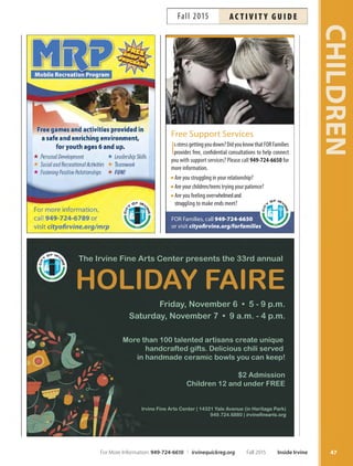 Brochure Inspiration: Spring 2016 Recreation