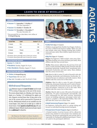 Brochure Inspiration: Spring 2016 Recreation