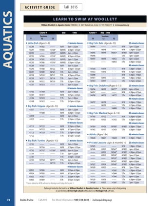 Brochure Inspiration: Spring 2016 Recreation