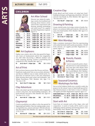 Brochure Inspiration: Spring 2016 Recreation