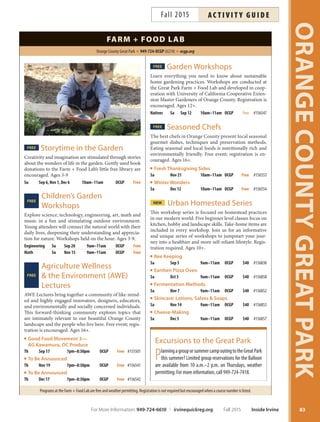 Brochure Inspiration: Spring 2016 Recreation