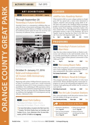 Brochure Inspiration: Spring 2016 Recreation