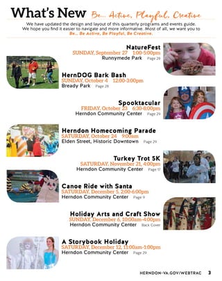 Brochure Inspiration: Spring 2016 Recreation