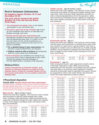 Brochure Inspiration: Spring 2016 Recreation