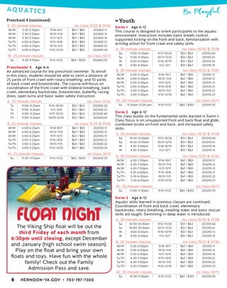 Brochure Inspiration: Spring 2016 Recreation