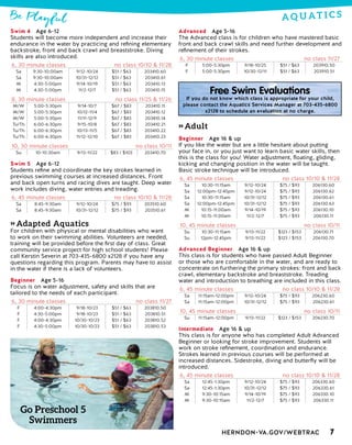 Brochure Inspiration: Spring 2016 Recreation