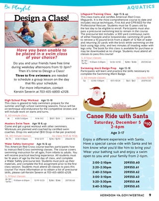 Brochure Inspiration: Spring 2016 Recreation