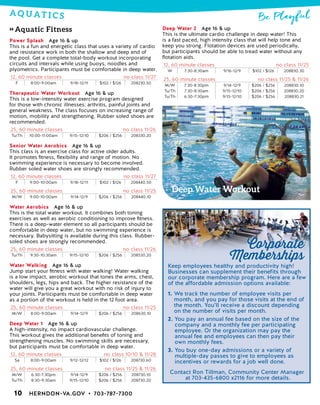 Brochure Inspiration: Spring 2016 Recreation