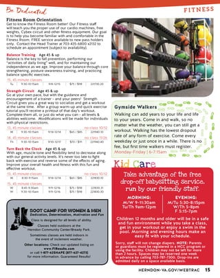 Brochure Inspiration: Spring 2016 Recreation