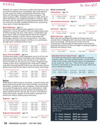 Brochure Inspiration: Spring 2016 Recreation