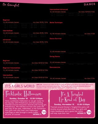 Brochure Inspiration: Spring 2016 Recreation