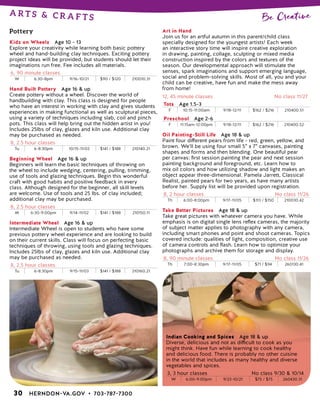 Brochure Inspiration: Spring 2016 Recreation